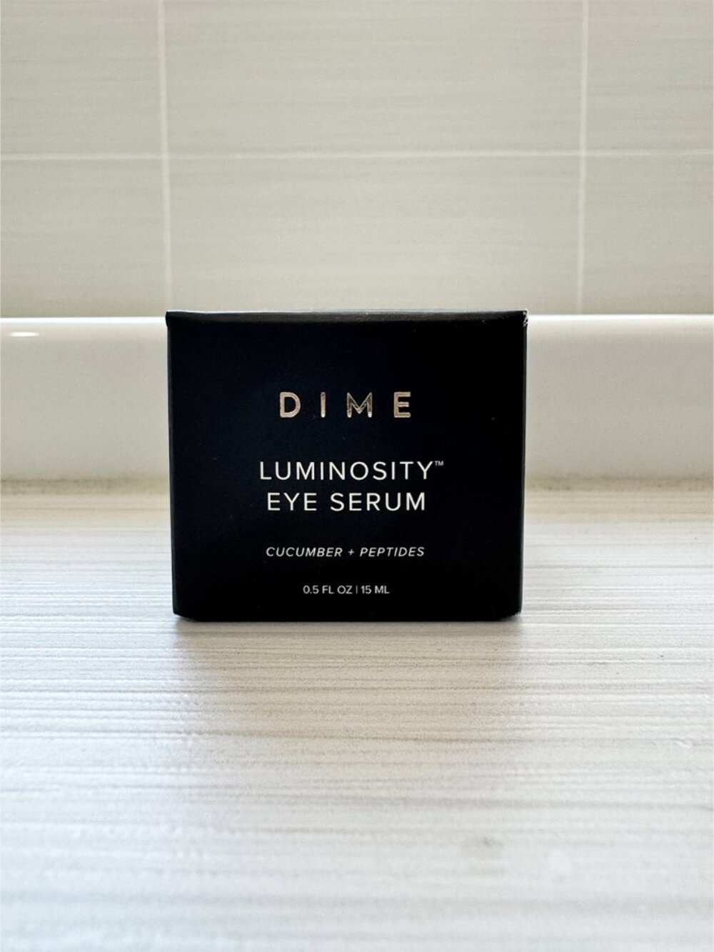 New in Box Dime Beauty Luminosity Eye Serum 15 ml / .5 fl.oz.